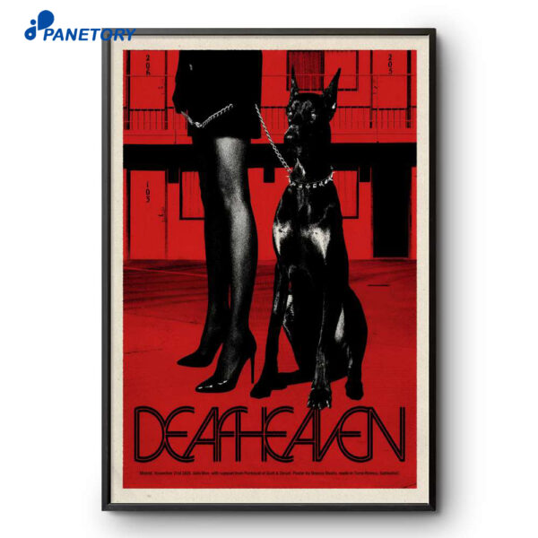 Deafheaven Madrid Tour Nov 21 2025 Poster