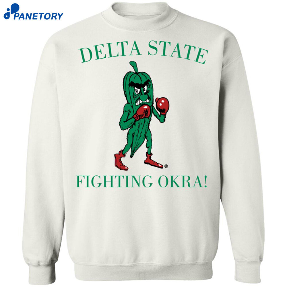 Delta State Fighting Okra Shirt Delta State Fighting Okra Shirt