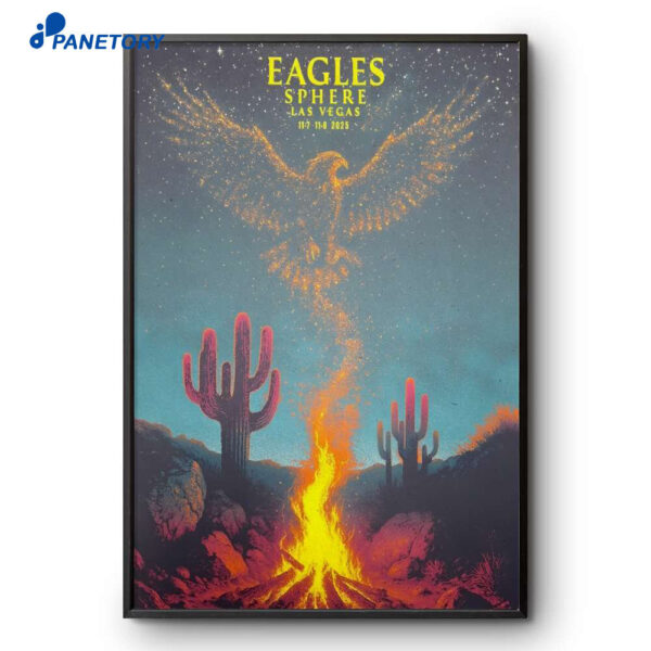 Eagles Las Vegas Nv November 7-8 2025 Poster