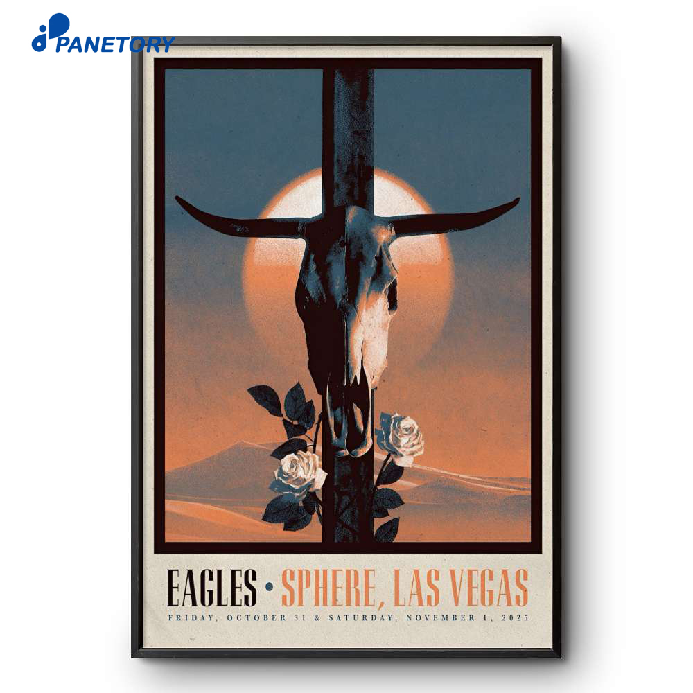 Eagles Sphere Las Vegas November 2025 Poster 2 Eagles Sphere Las Vegas November 2025 Poster