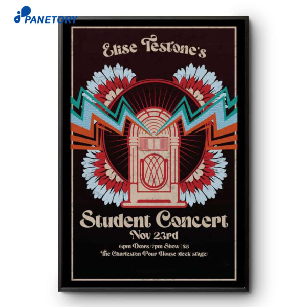 Elise Testone Charleston Pour Nov 23 2025 Poster