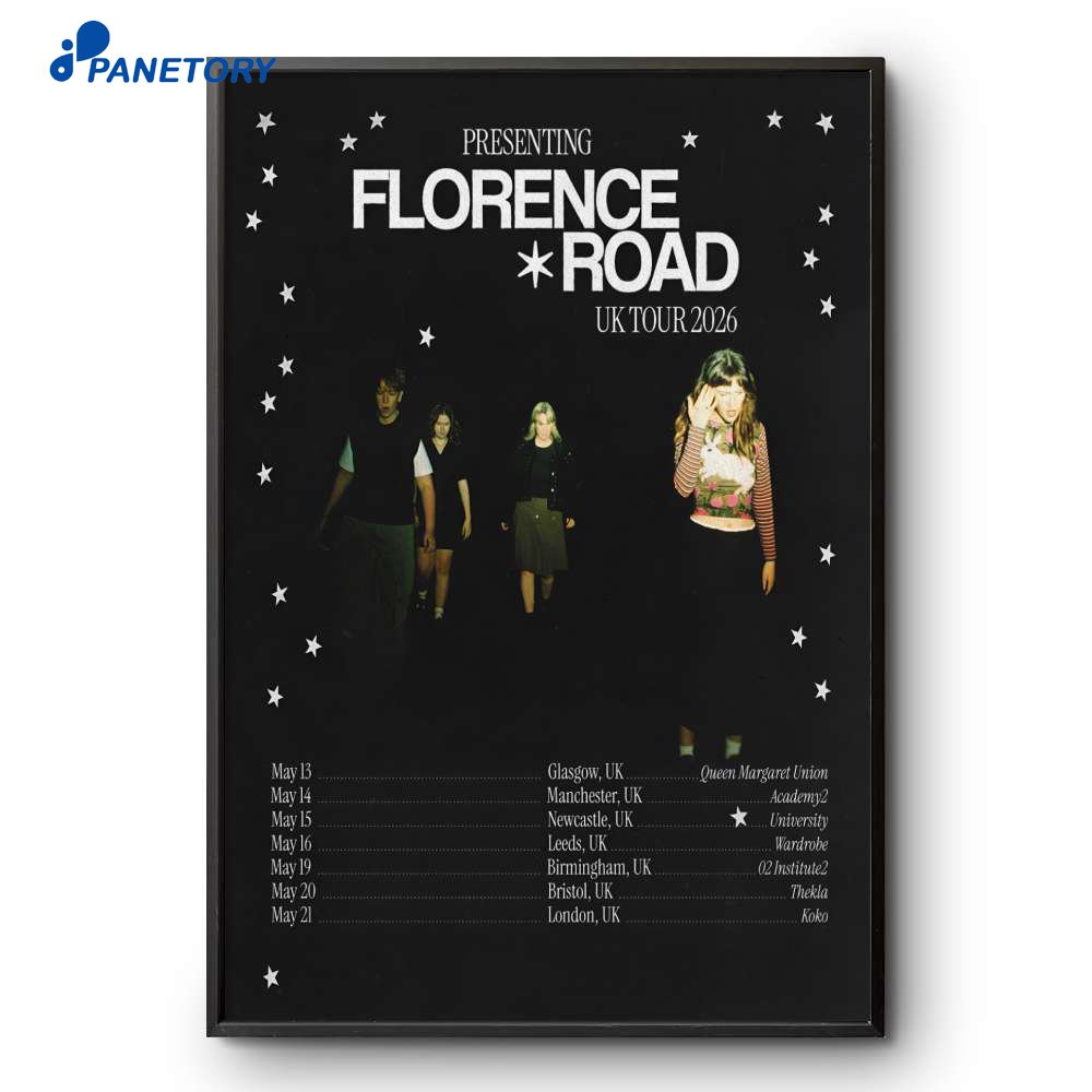 Florence Road Uk 2026 Tour Poster 2 Florence Road Uk 2026 Tour Poster