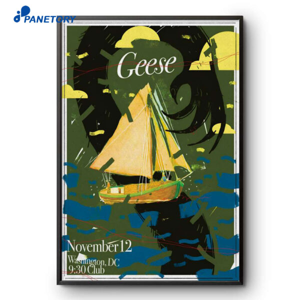 Geese Washington Tour Nov 12 2025 Poster