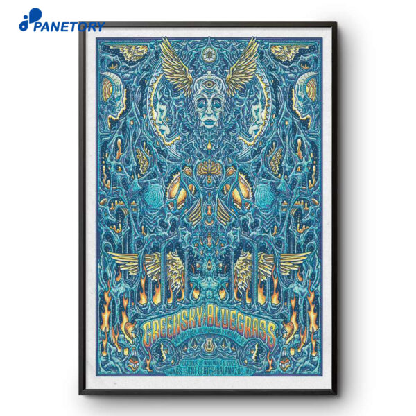 Greensky Bluegrass Kalamazoo Show Oct 31 2025 Poster