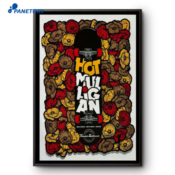 Hot Mulligan Mission Ballroom Nov 28 2025 Poster
