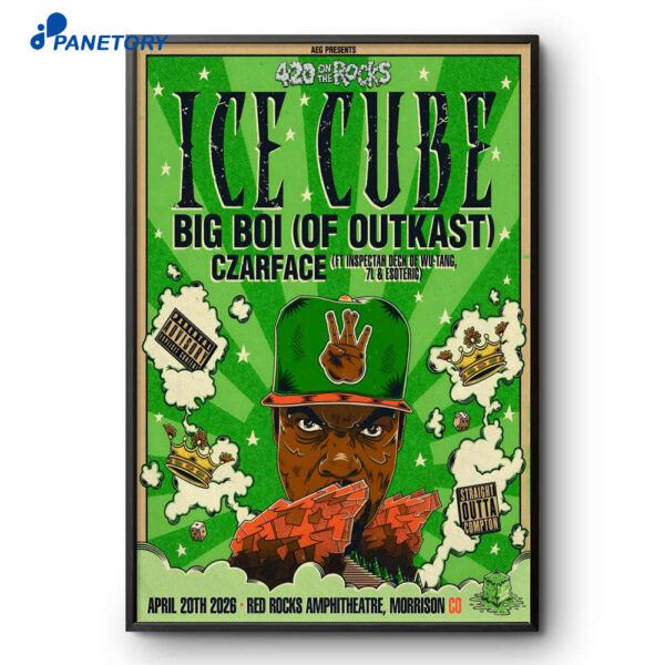 Ice Cube Morrison CO Apr 20 2026 Poster