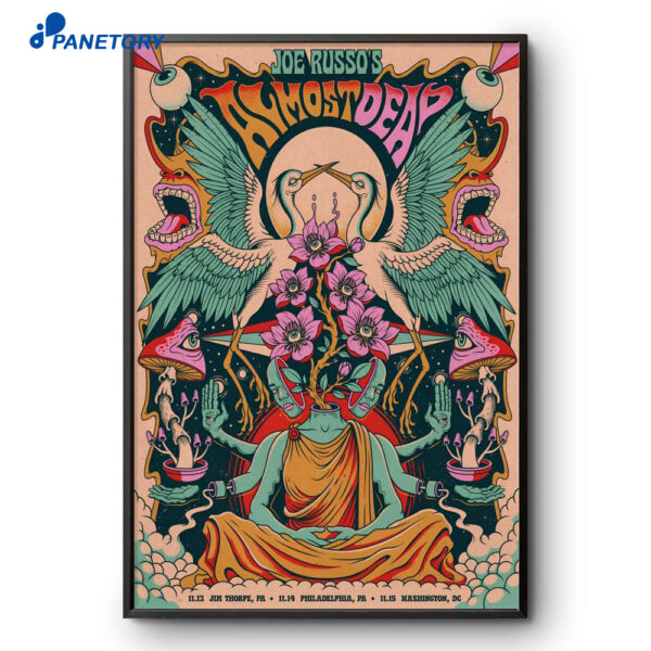 Joe Russo's Almost Dead Philadelphia Pa Nov 14 2025 Poster