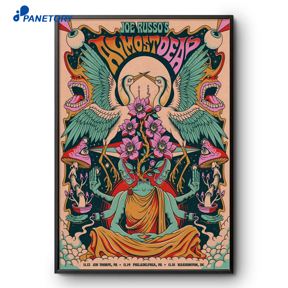 Joe Russo'S Almost Dead Philadelphia Pa Nov 14 2025 Poster 2 Joe Russo'S Almost Dead Philadelphia Pa Nov 14 2025 Poster
