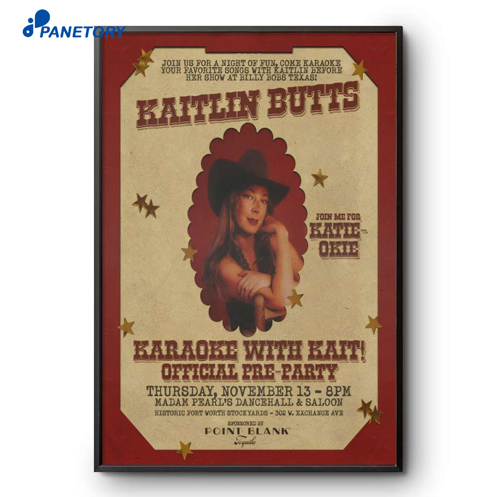Kaitlin Butts Fort Worth Tx November 13 2025 Poster 2 Kaitlin Butts Fort Worth Tx November 13 2025 Poster