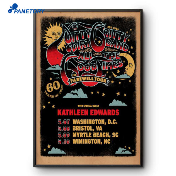Kathleen Edwards The Farewell Tour 2026 Poster