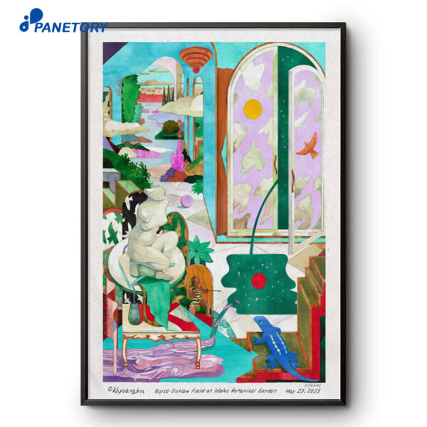 Khruangbin Boise Id May 29 2025 Poster