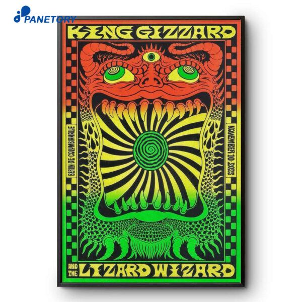 King Gizzard And The Lizard Wizard Berlin Germany Columbiahalle Nov 10 2025