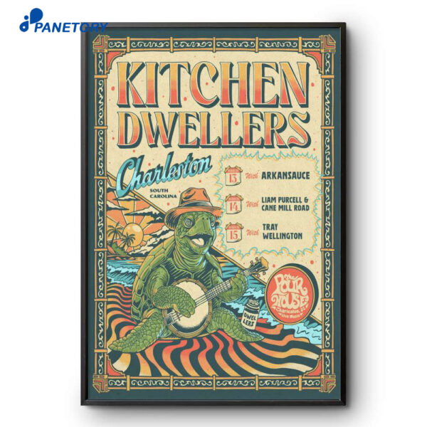 Kitchen Dwellers Charleston Event March 13-15 2026 Poster