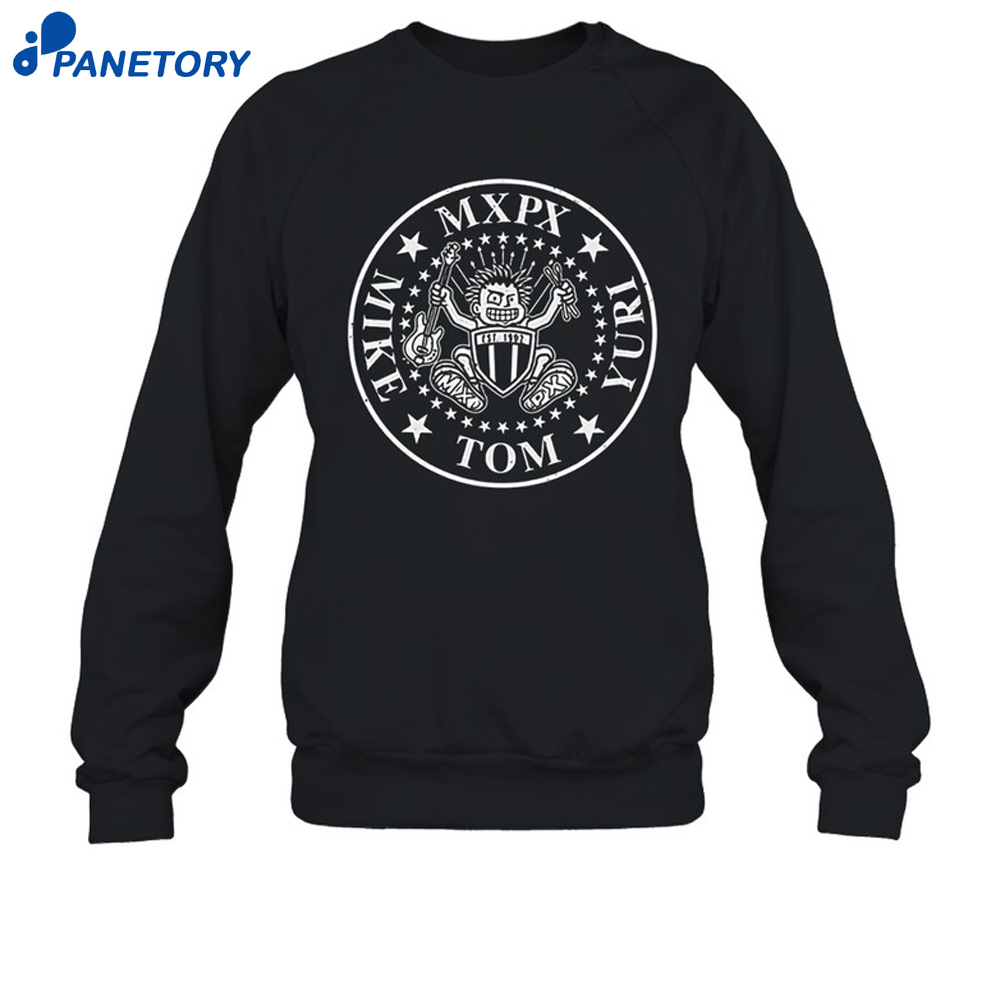 Mxpx Band Px Seal Black Shirt 6 Mxpx Band Px Seal Black Shirt 2