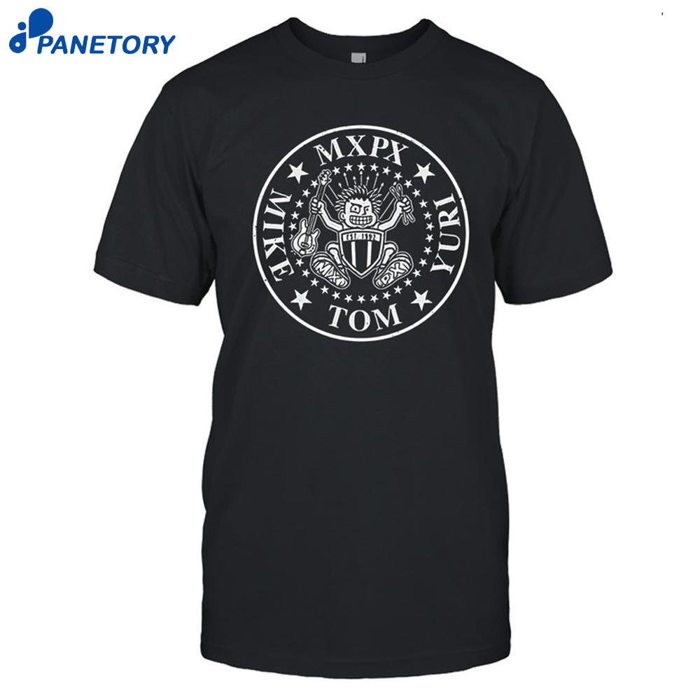 Mxpx Band Px Seal Black Shirt 8 Mxpx Band Px Seal Black Shirt