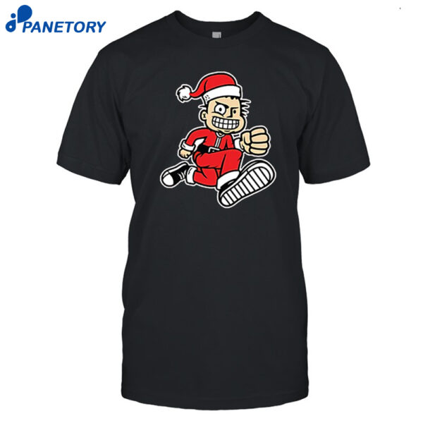 MXPX Band Santa PX Black Shirt