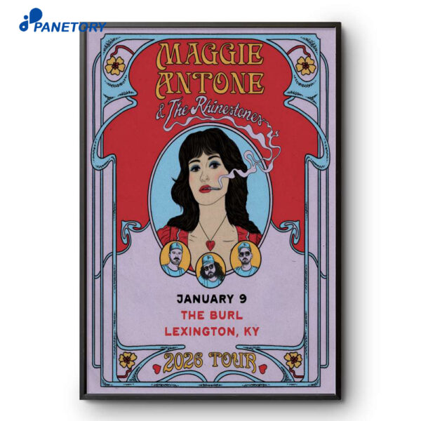Maggie Antone The Burl Lexington KY Jan 9 2026 Poster