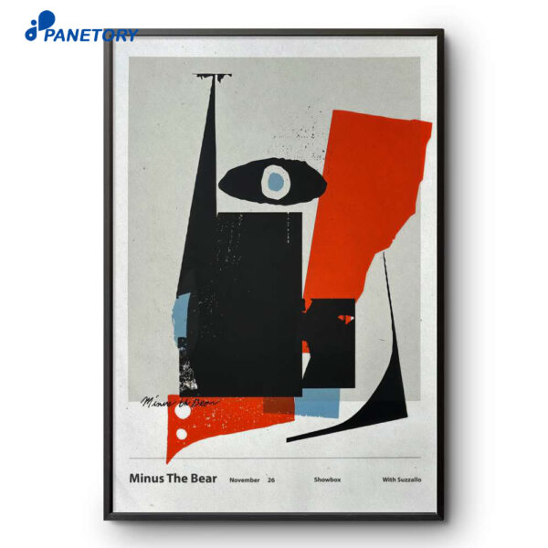 Minus The Bear Event Seattle Nov 26 2025 Poster