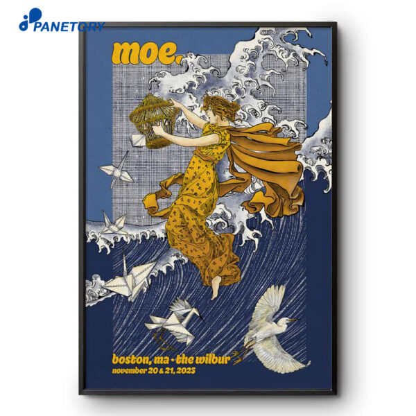 Moe Band Boston MA November 20-21 2025 Poster