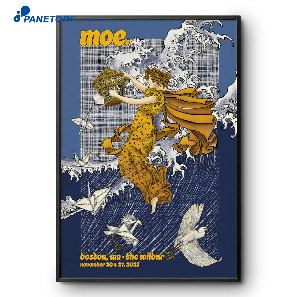 Moe Band Boston Ma November 20-21 2025 Poster 2 Moe Band Boston Ma November 20-21 2025 Poster