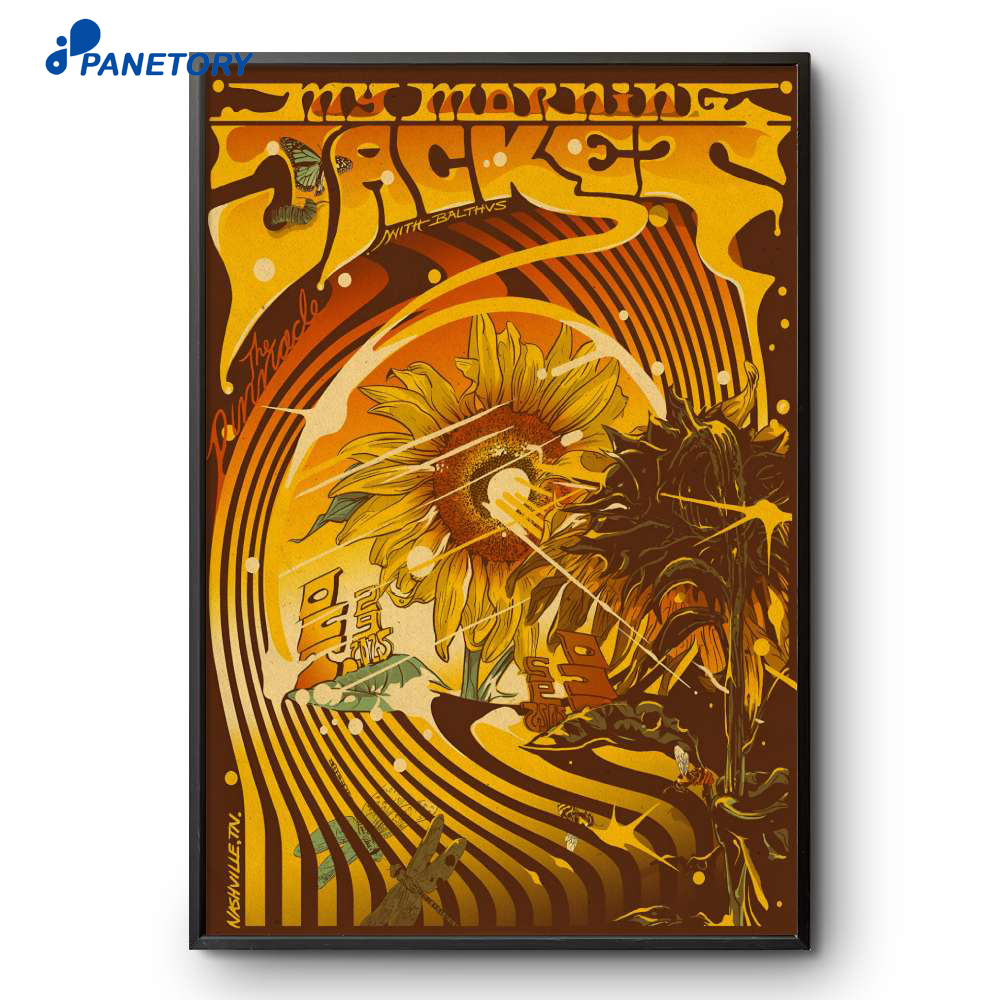 My Morning Jacket Nashville Tn October 29 2025 Poster 2 My Morning Jacket Nashville Tn October 29 2025 Poster