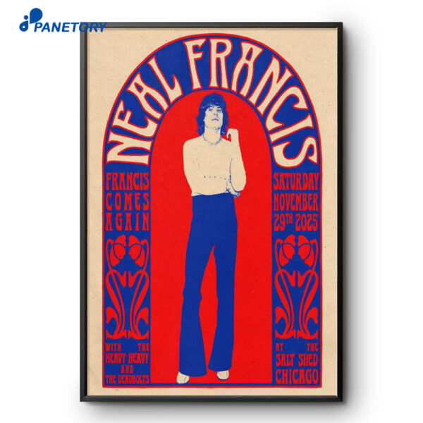 Neal Francis Chicago IL November 29 2025 Poster
