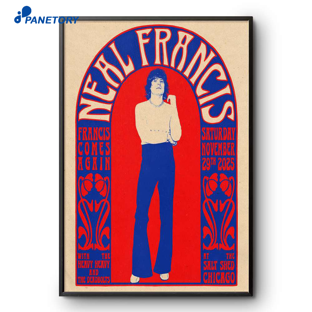 Neal Francis Chicago Il November 29 2025 Poster 2 Neal Francis Chicago Il November 29 2025 Poster