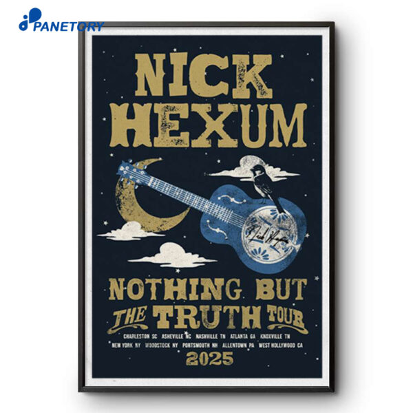 Nick Hexum 2025 Tour Bundle Poster