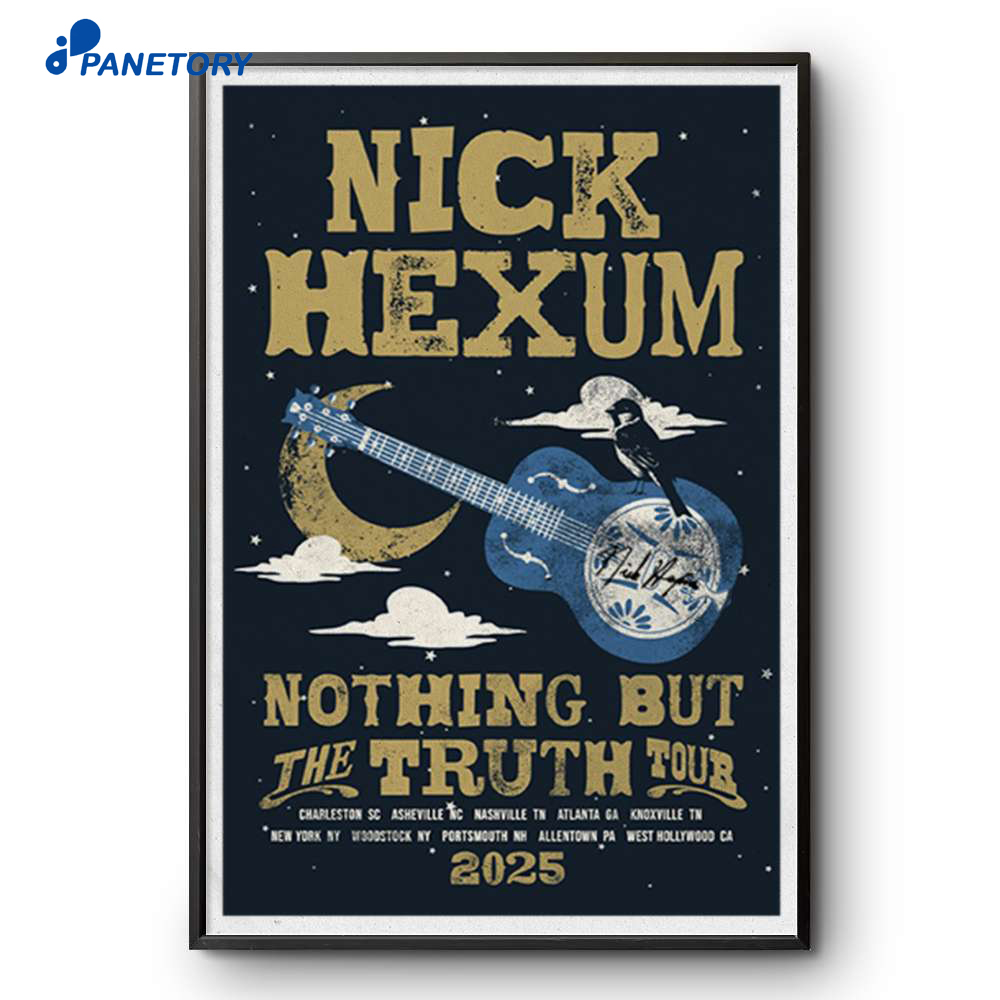 Nick Hexum 2025 Tour Bundle Poster 2 Nick Hexum 2025 Tour Bundle Poster
