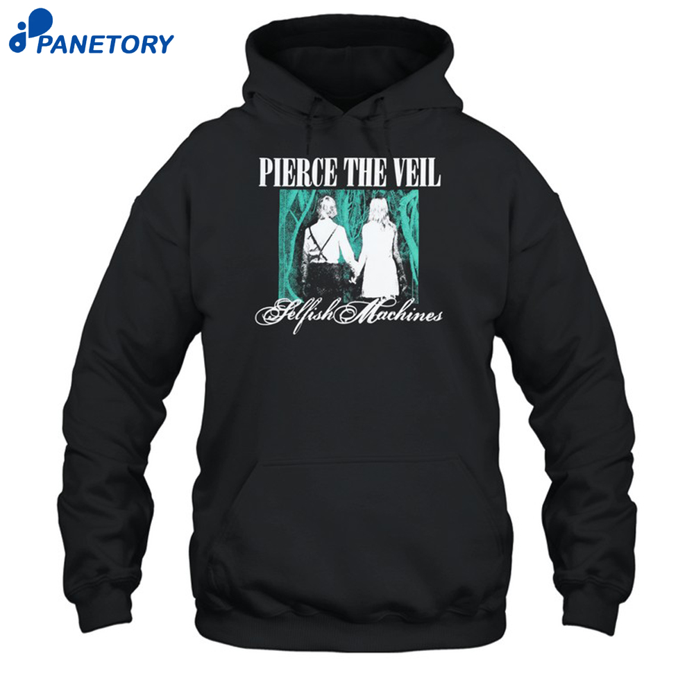 Pierce The Veil Selfish Machines Holding Hands Shirt 7 Pierce The Veil Selfish Machines Holding Hands Shirt 1