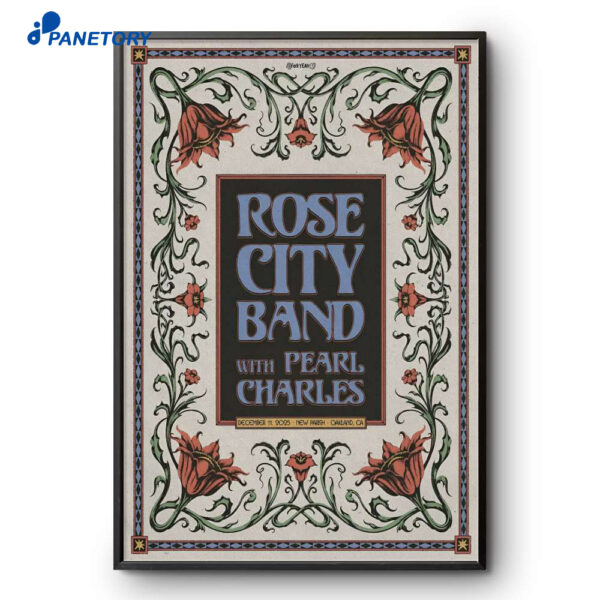 Rose City Band Oakland Event Dec 11 2025 Poster