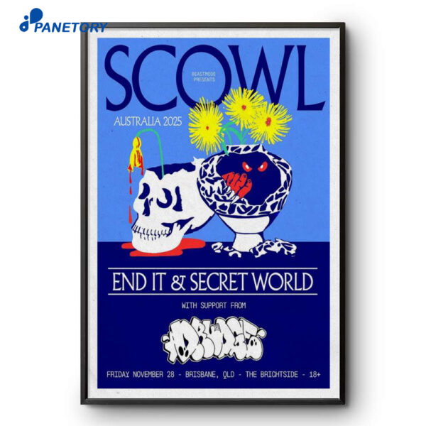 Scowl The Brightside Nov 28 2025 Poster