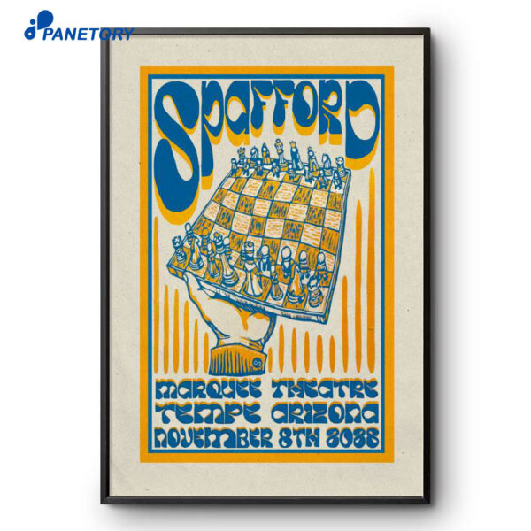 Spafford Tempe Tour Nov 8 2025 Poster