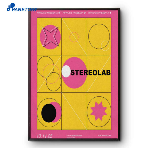 Sterolab Mexico Tour Nov 13 2025 Poster