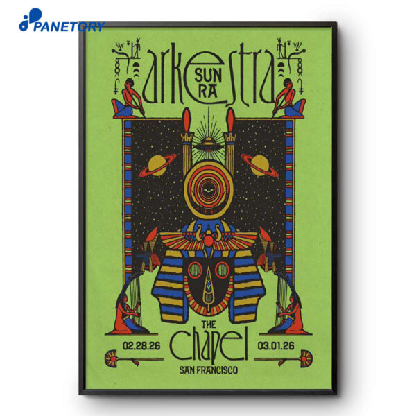 Sun Ra Arkestra San Francisco Event 2026 Poster