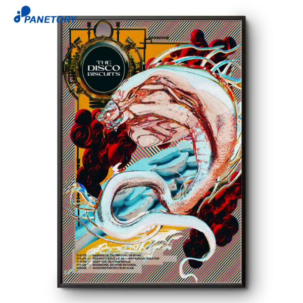 The Disco Biscuits 2025 Fall Poster