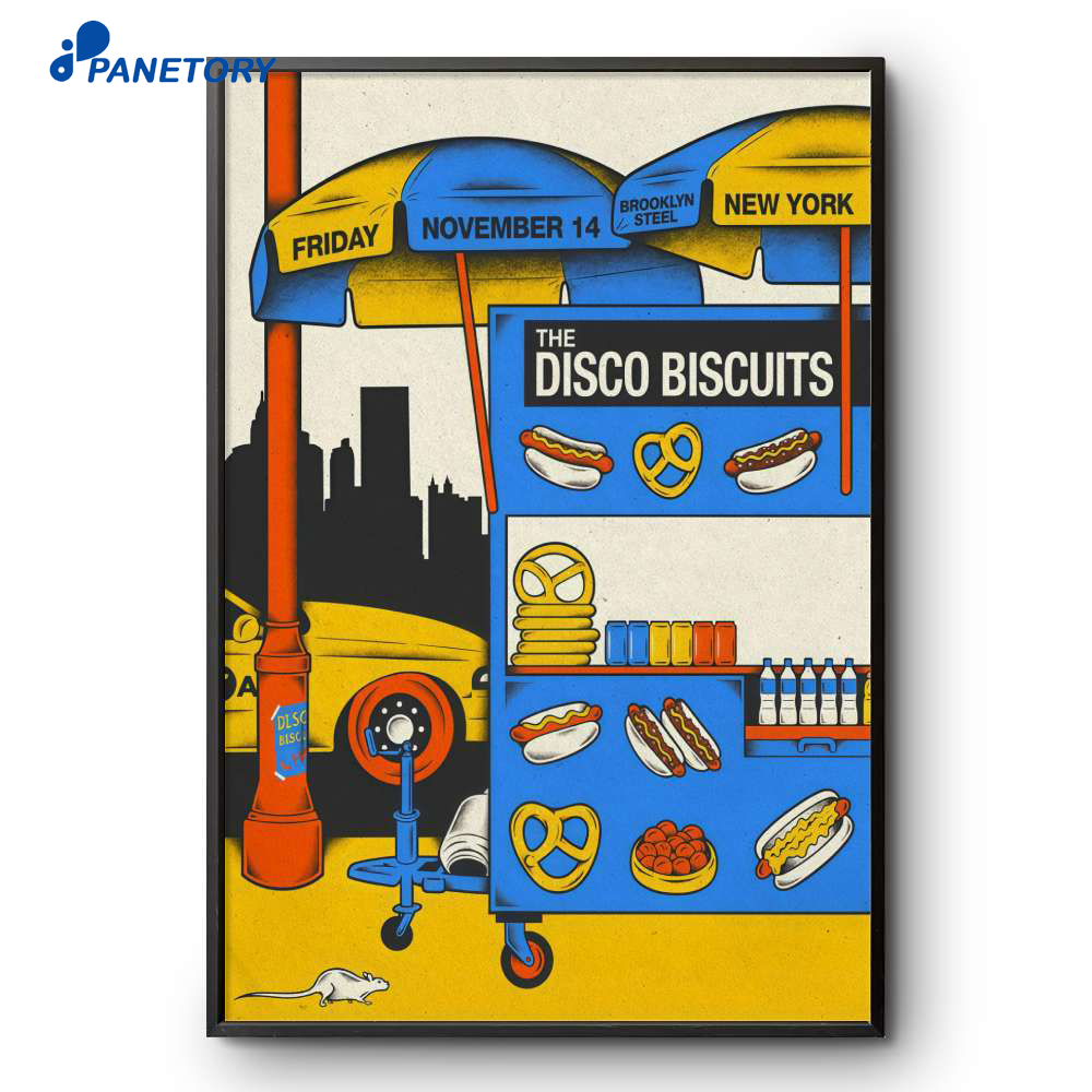 The Disco Biscuits Brooklyn Steel Brooklyn Ny Nov 14 2025 Poster 2 The Disco Biscuits Brooklyn Steel Brooklyn Ny Nov 14 2025 Poster