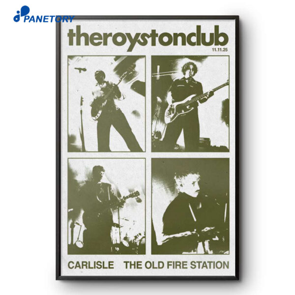 The Royston Club Old Fire Station Nov 11 2025 Poster