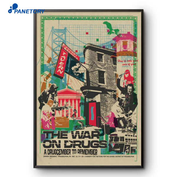 The War On Drugs Philadelphia Dec 18-20 2025 Poster