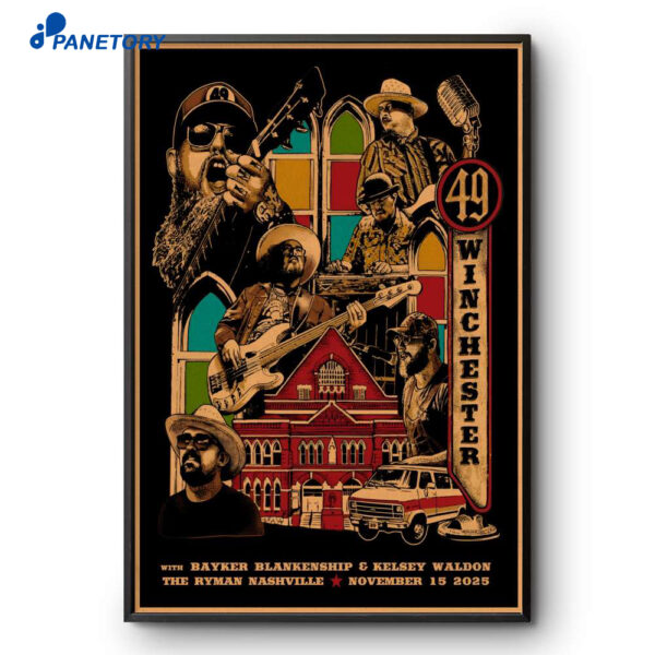 The Wood Brothers Columbus OH Nov 7 2025 Poster