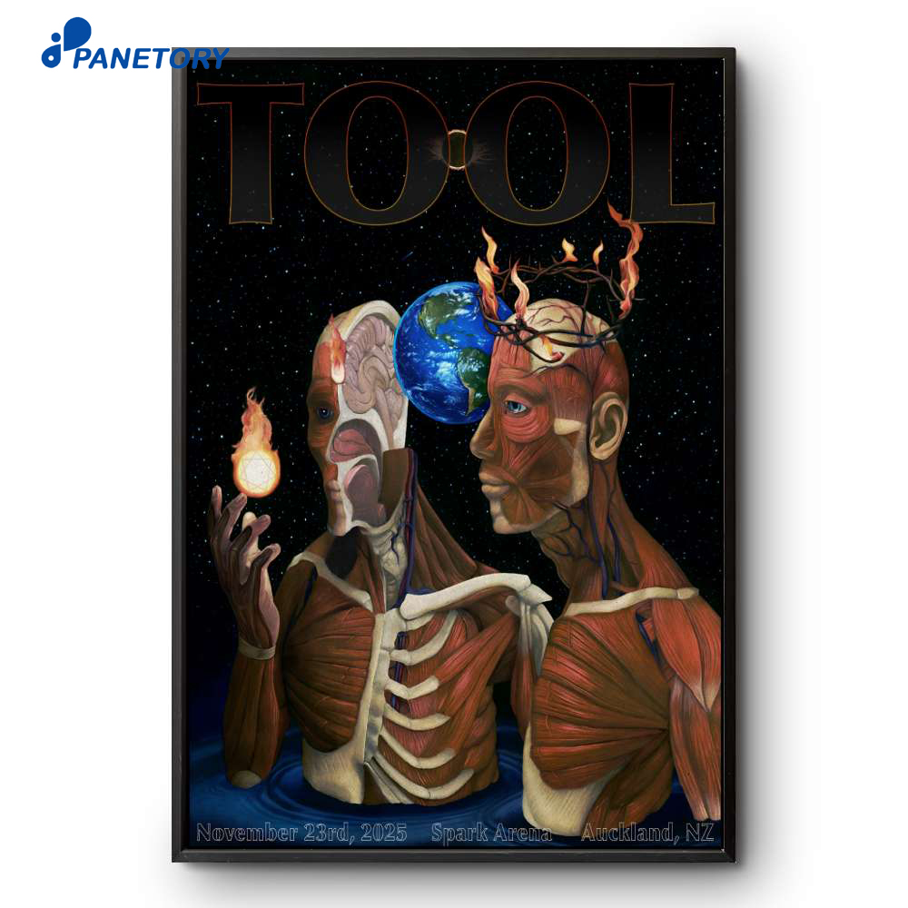 Tool Spark Arena Auckland New Zealand Nov 23 2025 Poster 2 Tool Spark Arena Auckland New Zealand Nov 23 2025 Poster