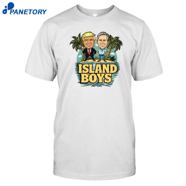 Trump And Gavin Island Boys Shirt