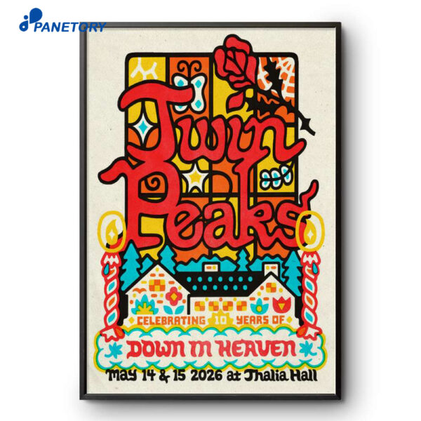 Twin Peaks Chicago Il May 14-15 2026 Poster