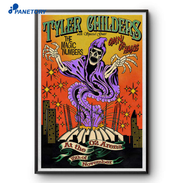 Tyler Childers London Tour Nov 15 2025 Poster