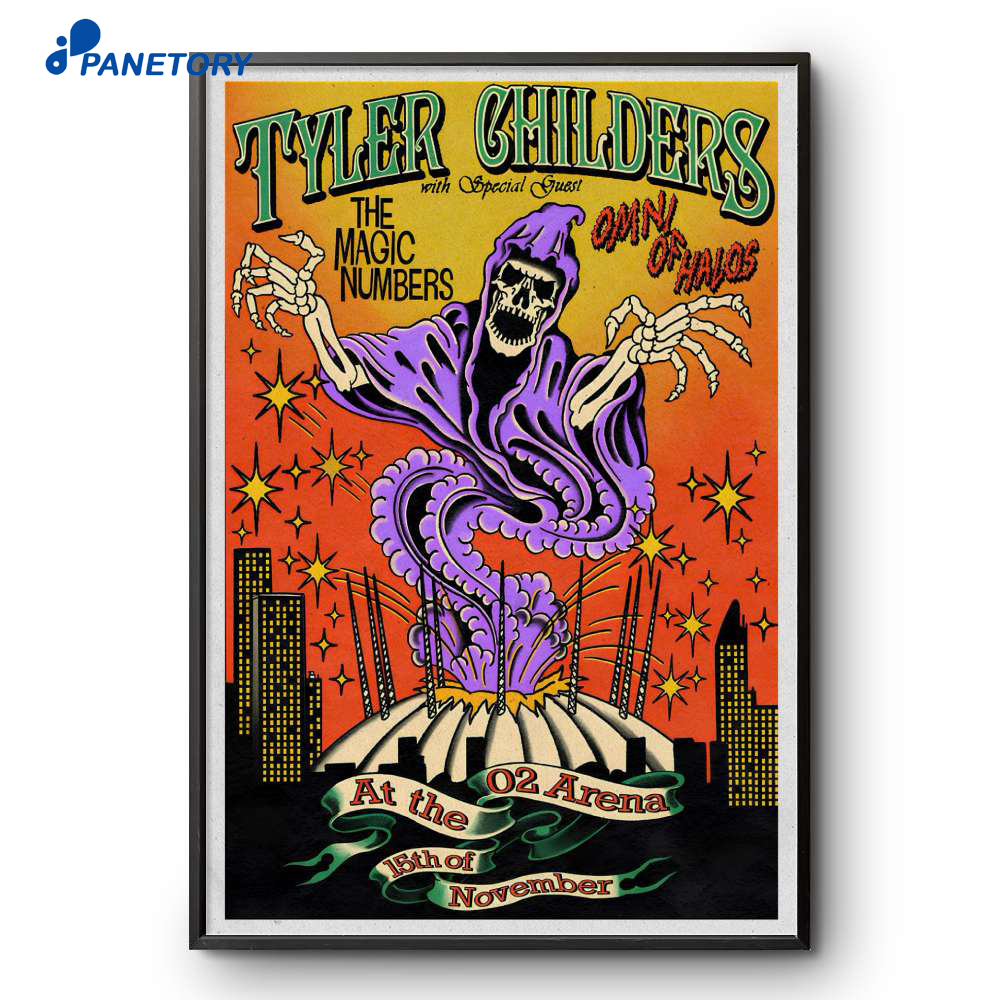 Tyler Childers London Tour Nov 15 2025 Poster 2 Tyler Childers London Tour Nov 15 2025 Poster