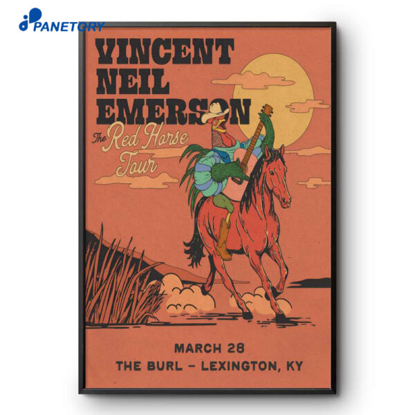 Vincent Neil Emerson Lexington KY Mar 28 2026 Poster
