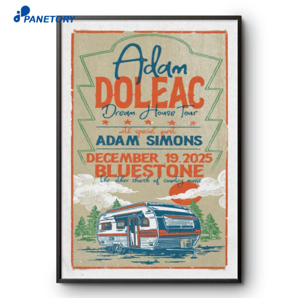 Adam Doleac The Bluestone Columbus OH Dec 19 2025 Poster