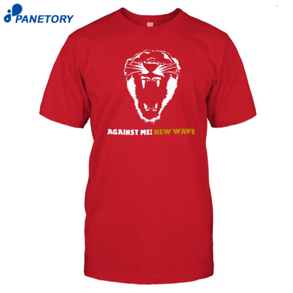Against Me New Wave Panther Shirt