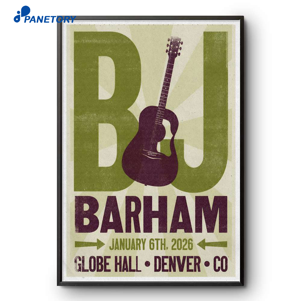 American Aquarium Denver Co Jan 6 2026 Poster 2 American Aquarium Denver Co Jan 6 2026 Poster