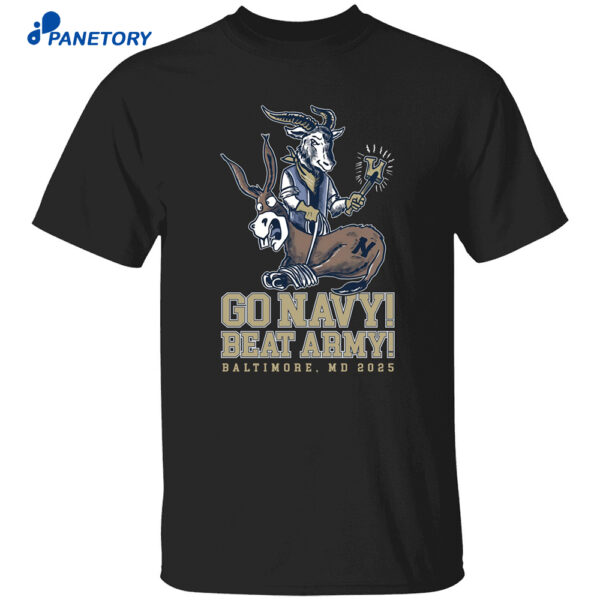 America’s Game An Go Navy Beat Army Ladies Boyfriend Shirt